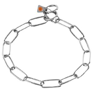 Collar de eslabones Herm Sprenger de acero inoxidable 3 mm, 61 cm