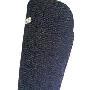 Manguín corto N°1 Solid Black de lino francés para cachorros